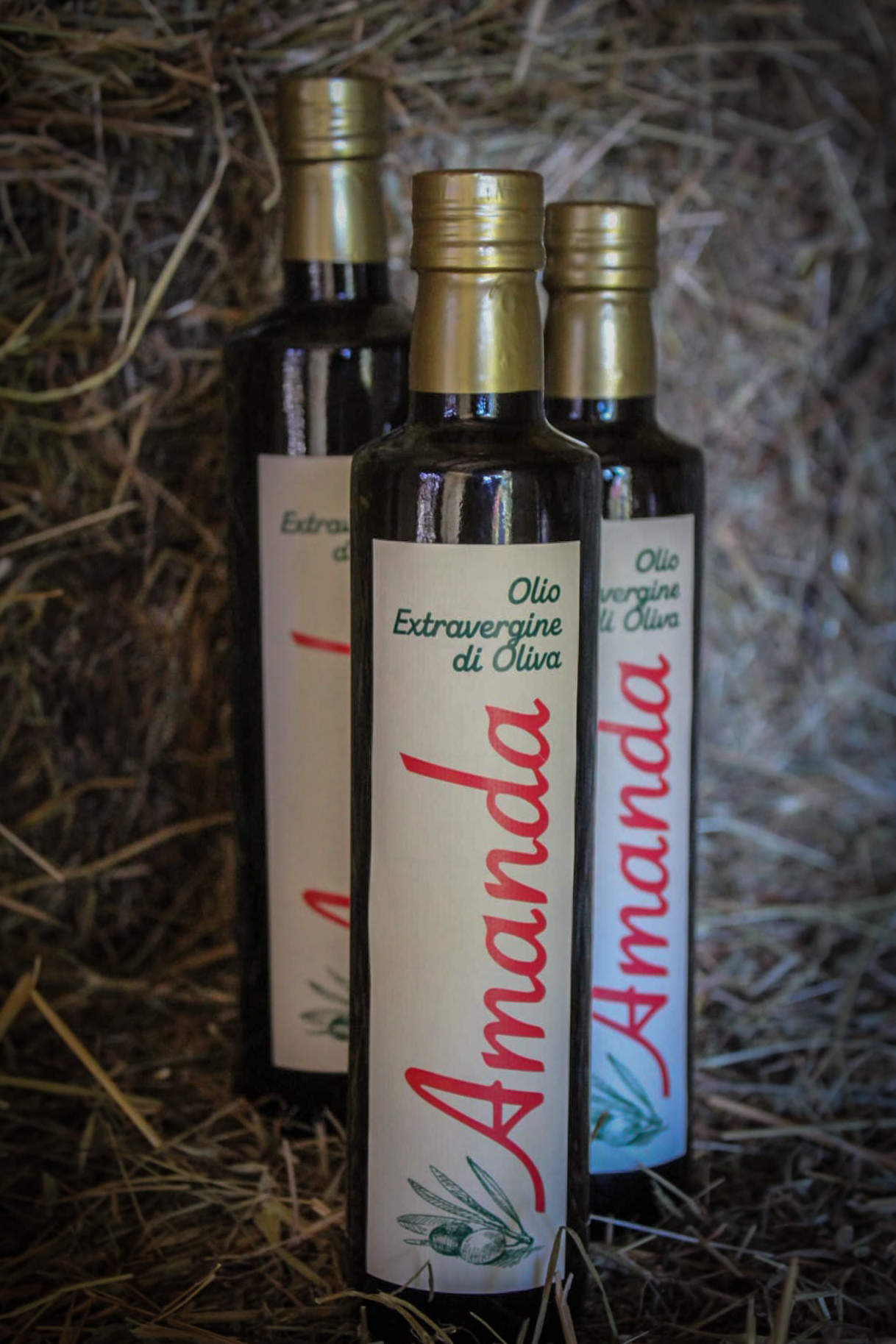 bottiglie di olio